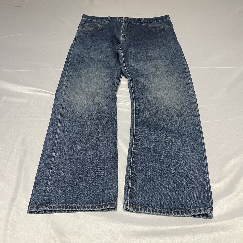 Levis 517 Bootcut Jeans Mens Size 34x29  Cotton Denim Western Cowboy Good Fade